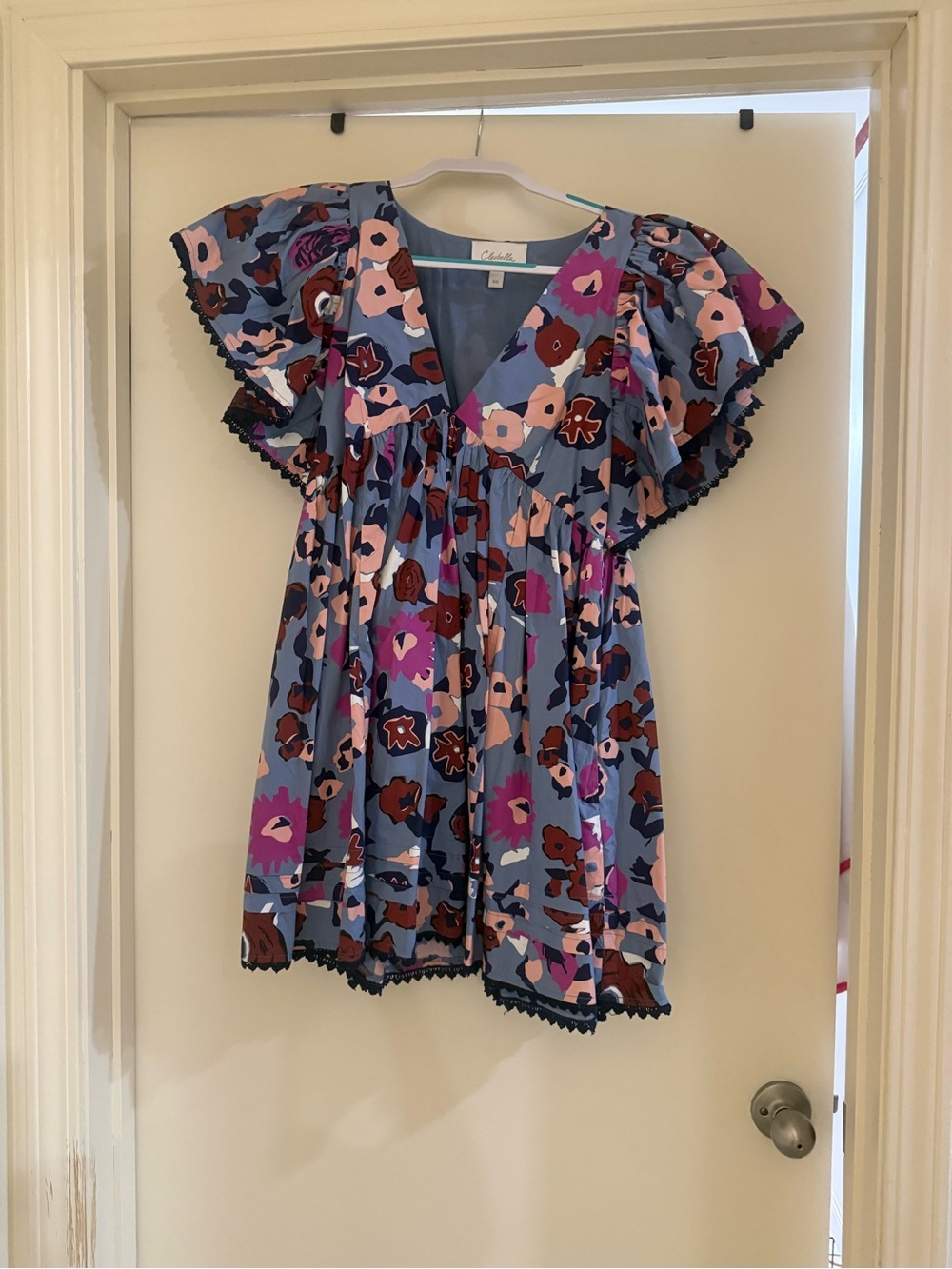 Lavender Floral Dress